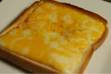 alohasweet02-①はちみつチーズトースト(コルビージャックチーズ）